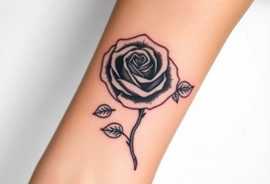 Money rose tattoo tattoo idea