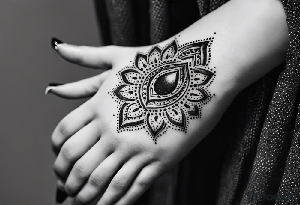 Hasma tattoo idea