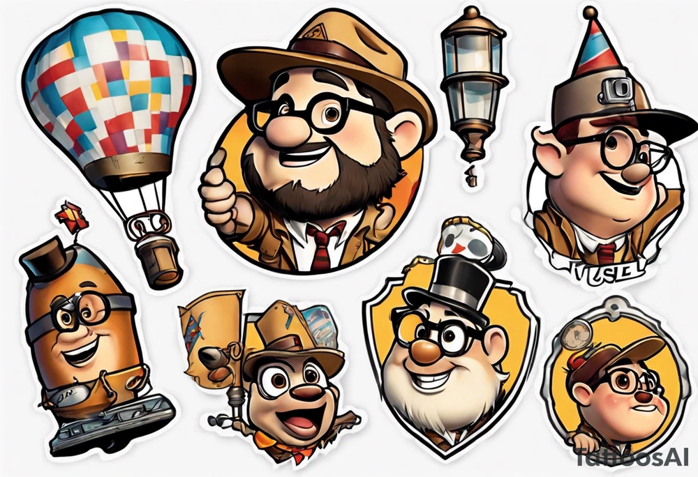 up! movie russell tattoo idea