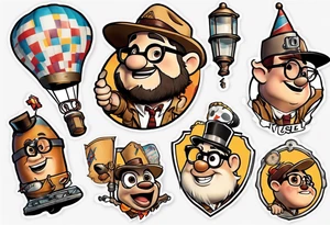 up! movie russell tattoo idea