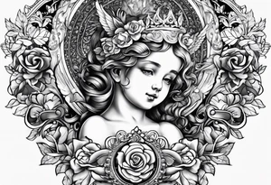 Cherub tattoo idea