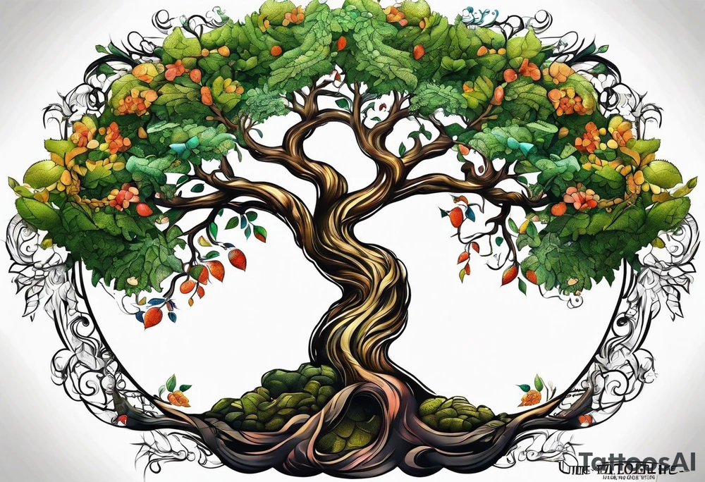 The tree of life, tattoo idea