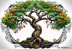 The tree of life, tattoo idea