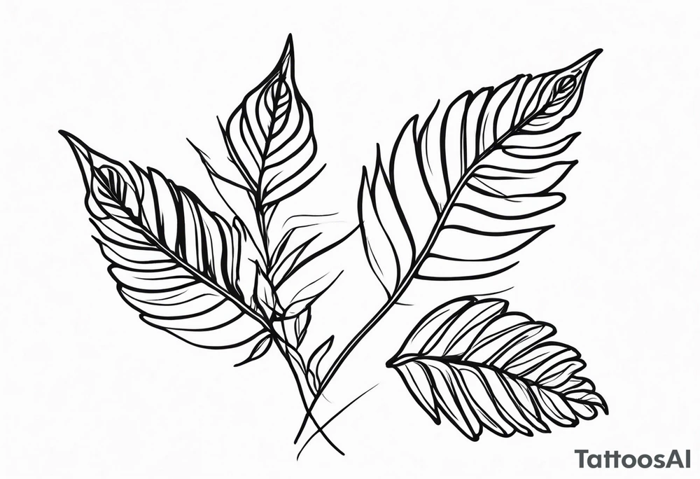 Fern, September, Morning Glory tattoo idea