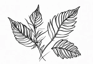 Fern, September, Morning Glory tattoo idea