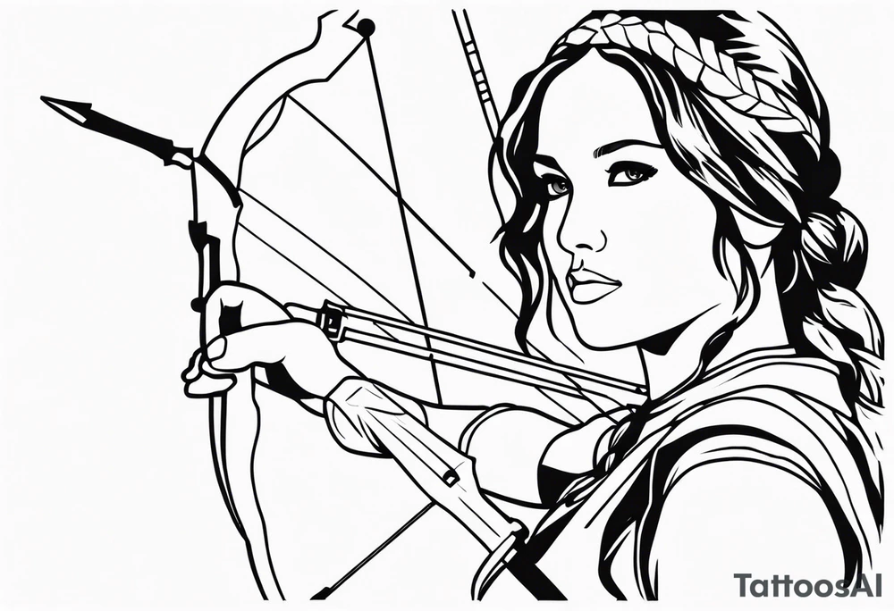 Katniss everdeen tattoo idea