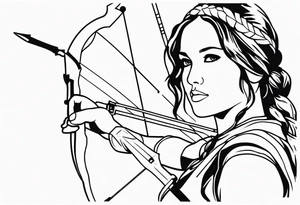 Katniss everdeen tattoo idea
