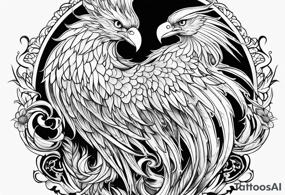 phoenix tattoo idea