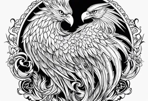 phoenix tattoo idea