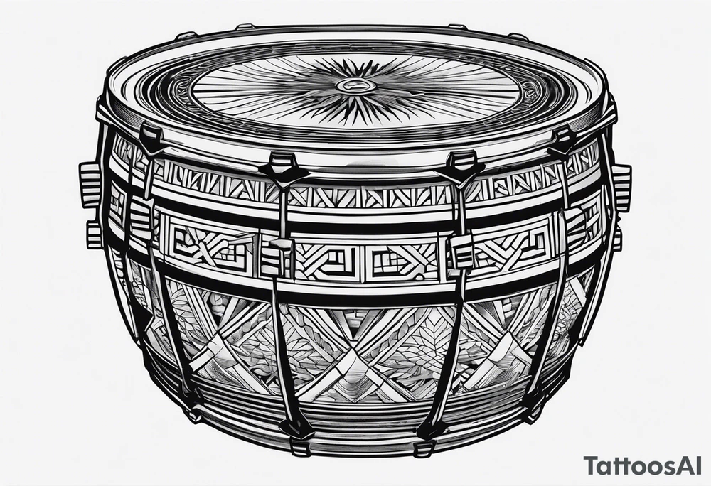 dong son drum, Heger Type I drum tattoo idea