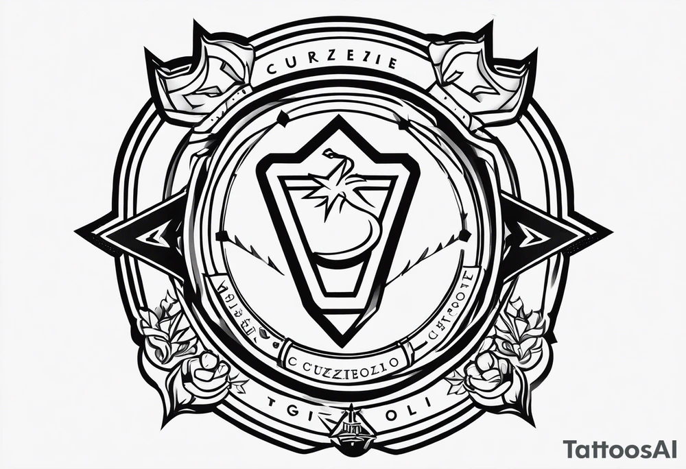 Raposa do cruzeiro esporte clube com coroa tattoo idea