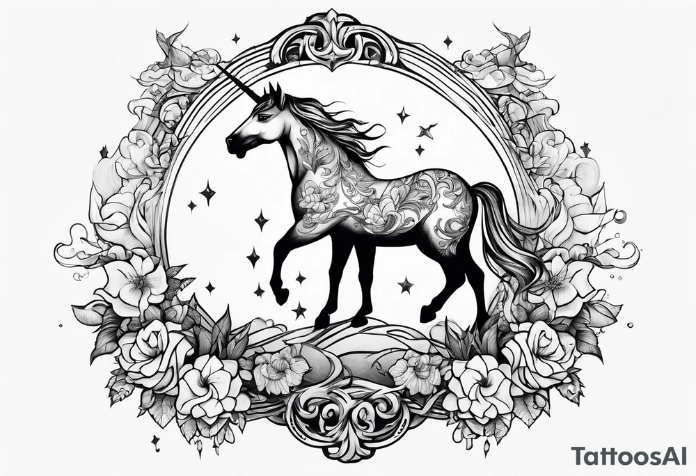 The Last Unicorn tattoo idea