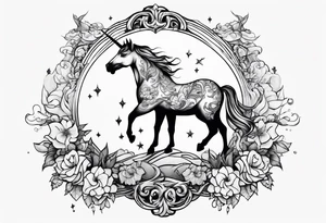 The Last Unicorn tattoo idea