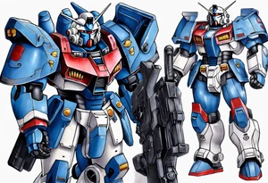 Gouf Mobile Suit tattoo idea