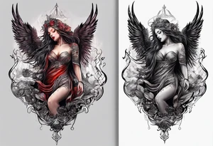 death angel tattoo idea