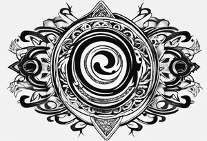 naruto headband with an R in the middle tattoo idea