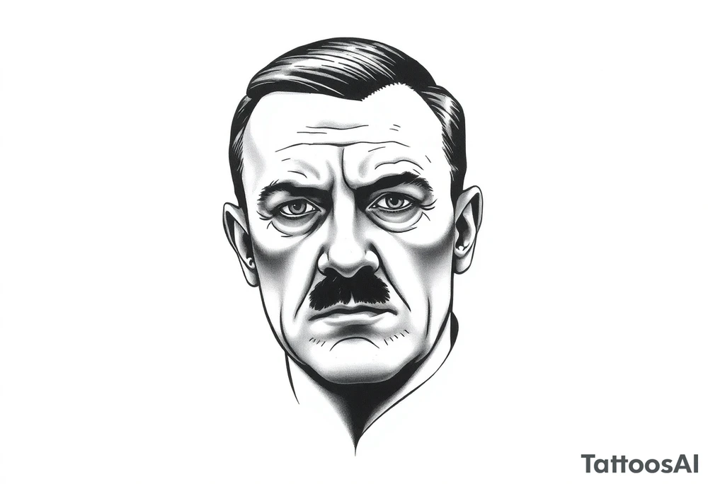 adolf hitler tattoo idea