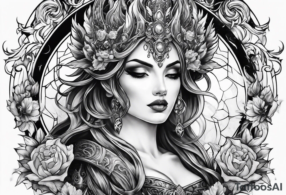 Hades underworld tattoo idea