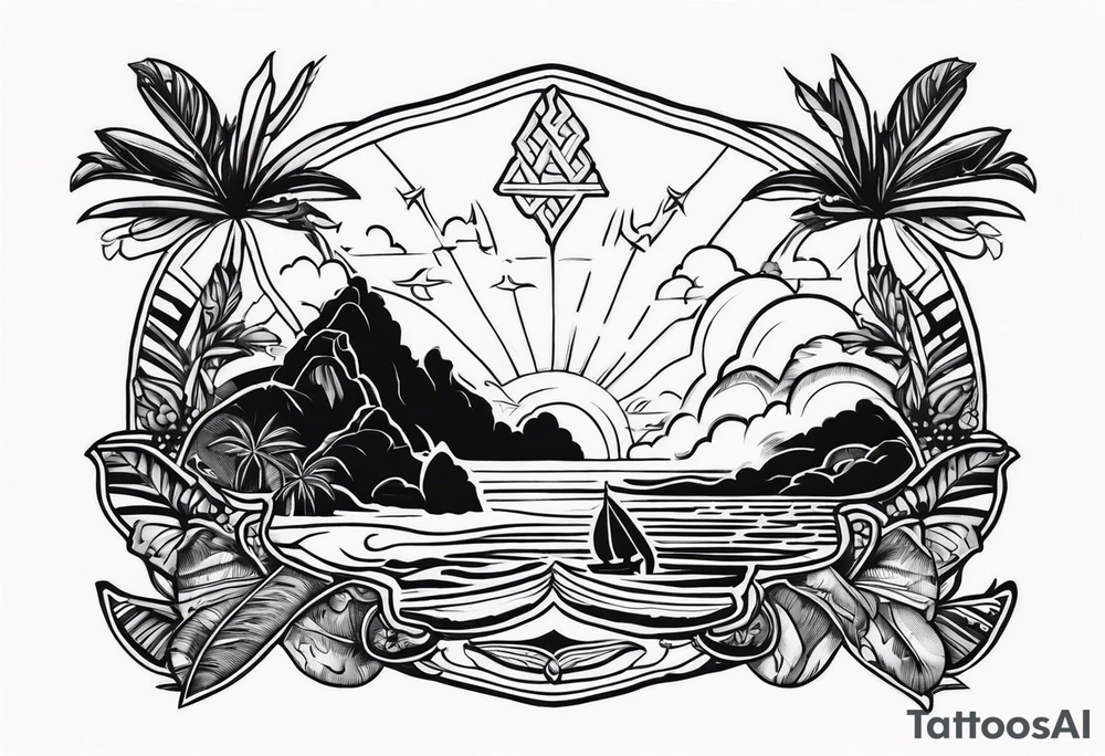guam theme tattoo idea