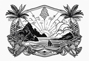 guam theme tattoo idea