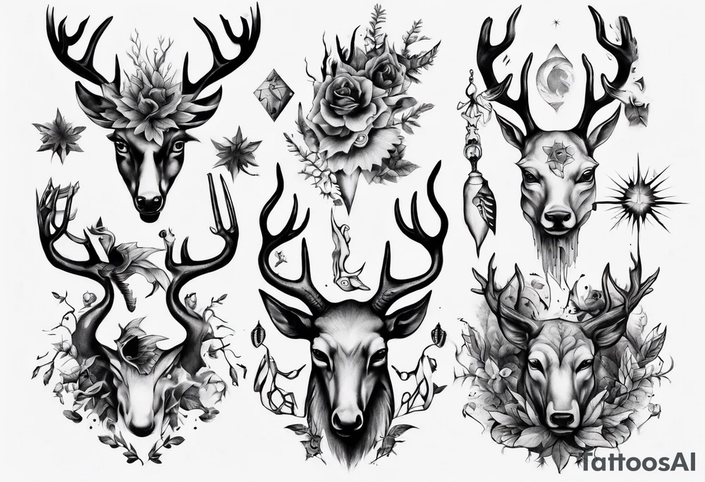Hirsch tattoo idea