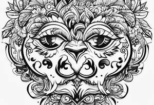 passion innovative intelligent love funny caring nice affectionate grumpy kind loving tattoo idea