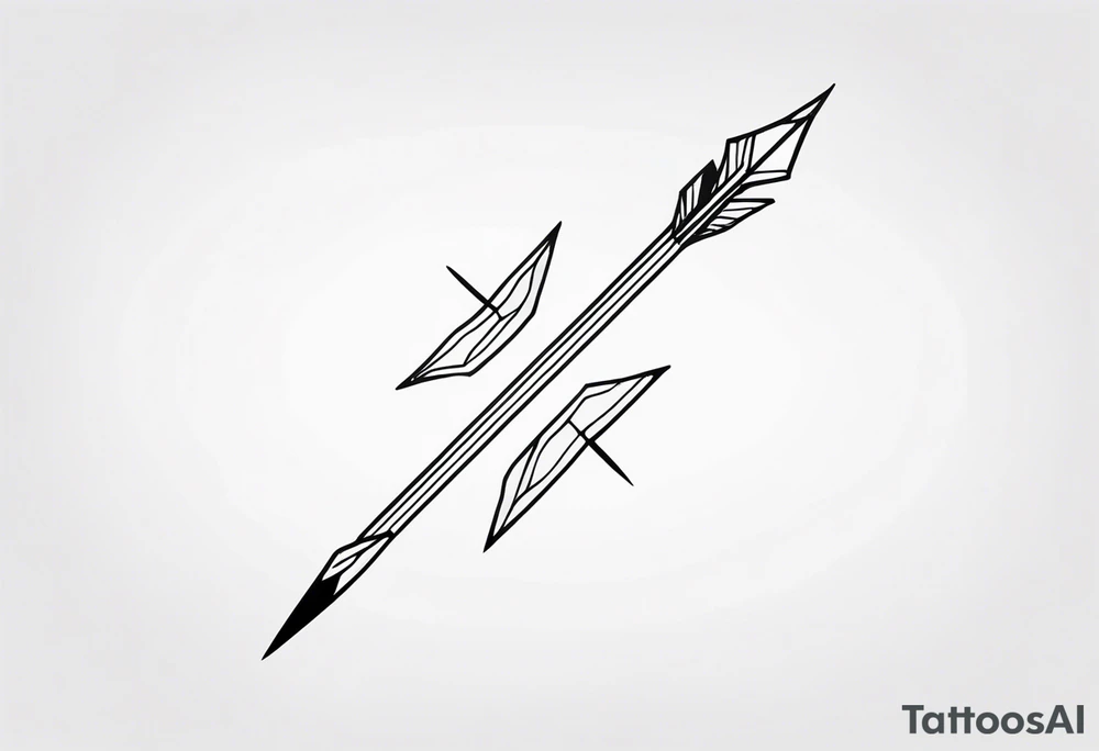 Arrow tattoo idea