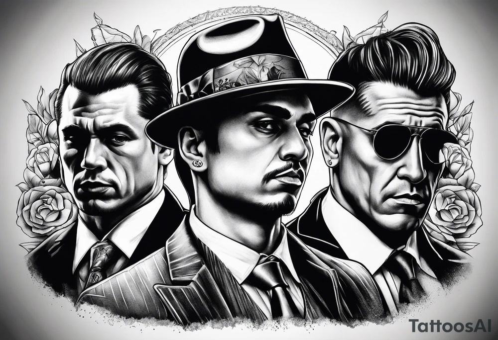 Mobsters tattoo idea