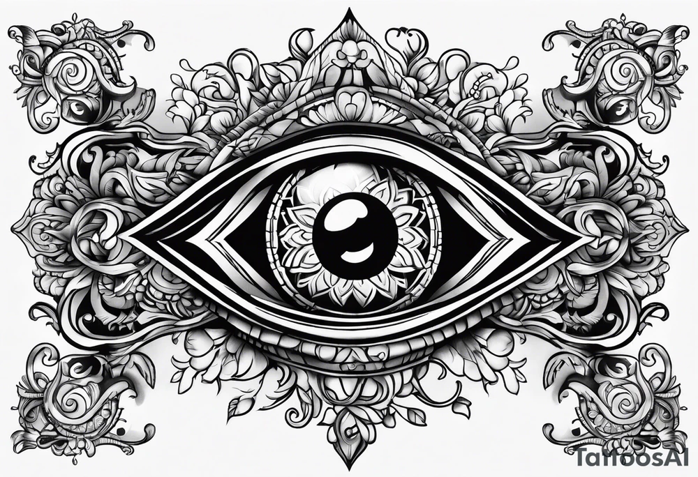 Third eye tattoo idea