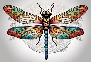dragonfly tattoo idea