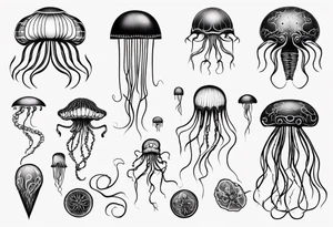 meduse tattoo idea