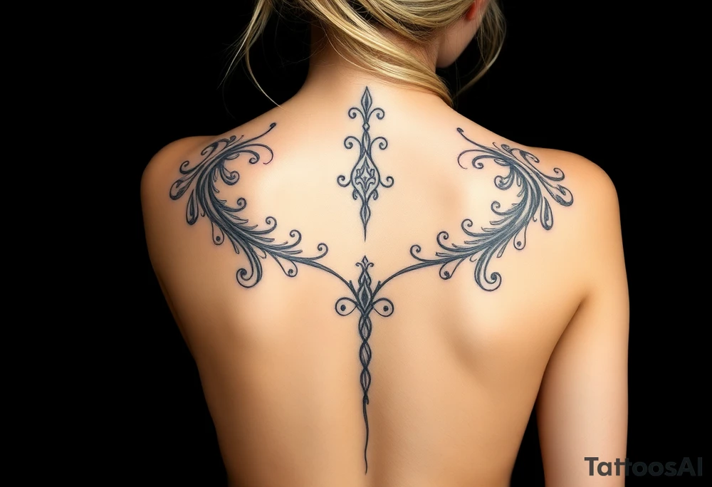 sexy pornstar 
girl tattoo idea