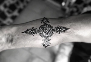 A celtic symbol of freedom and curiosity tattoo idea