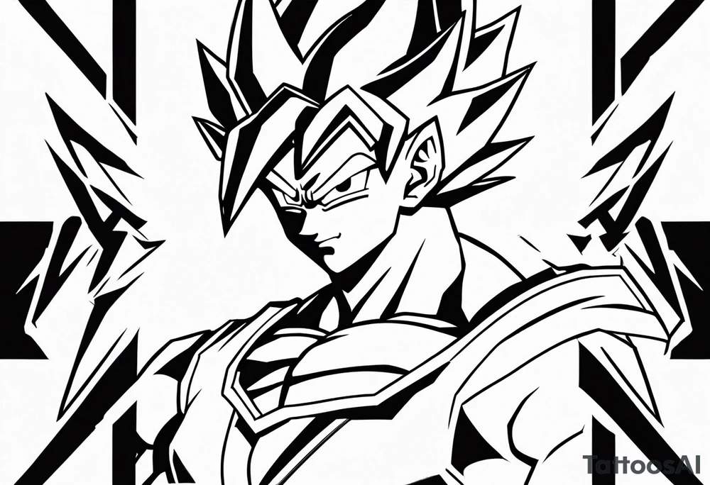 dragonball z tattoo idea