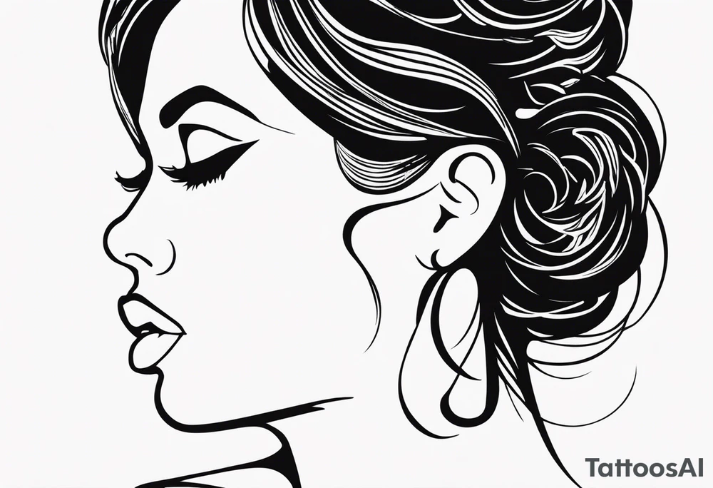 strength of a woman tattoo idea