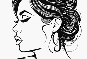 strength of a woman tattoo idea