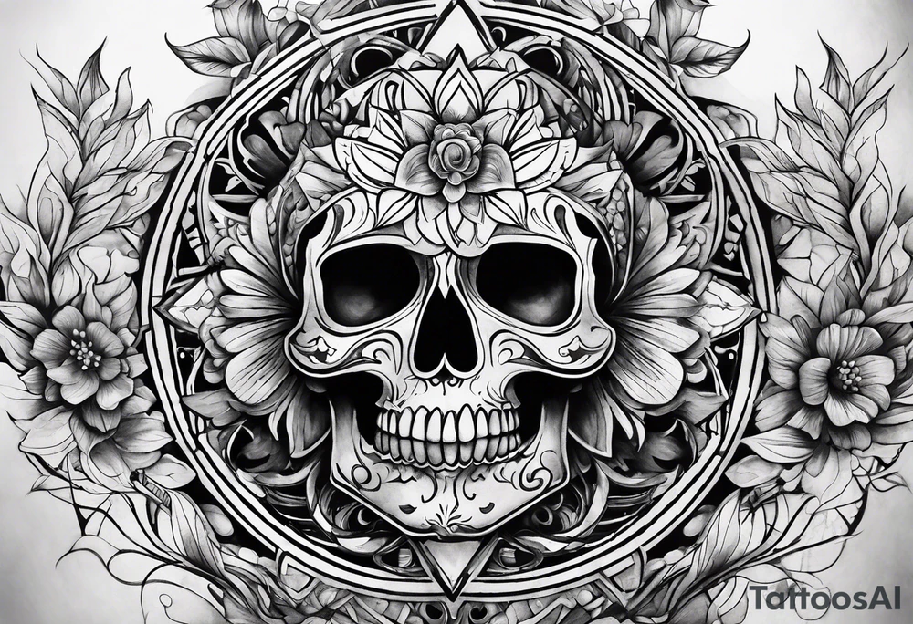 5-hydroxytryptamine tattoo idea