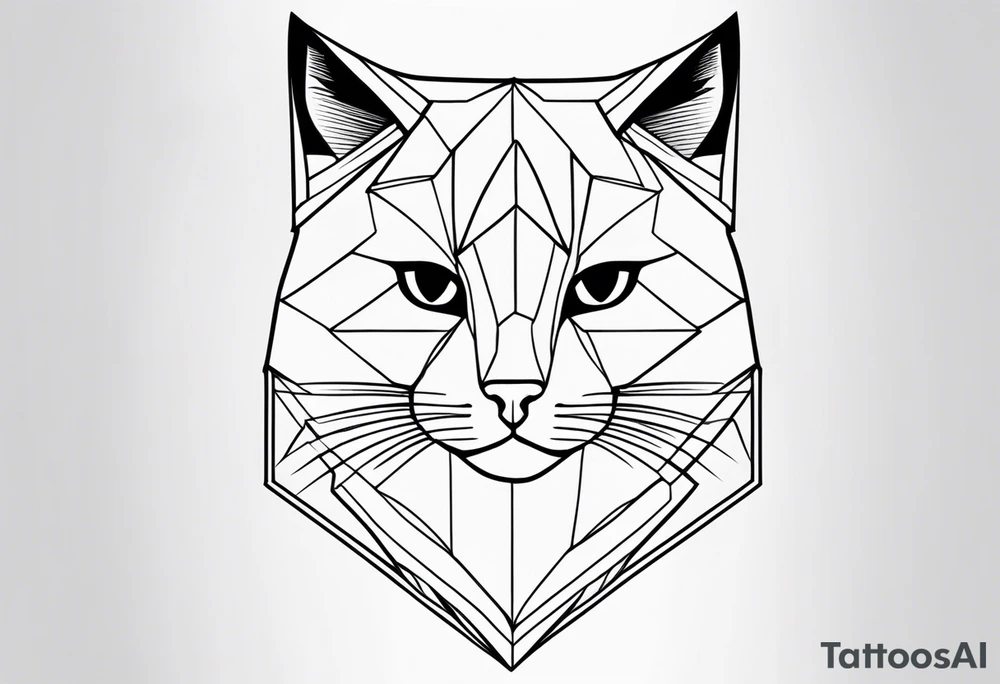 Black Cat tattoo idea