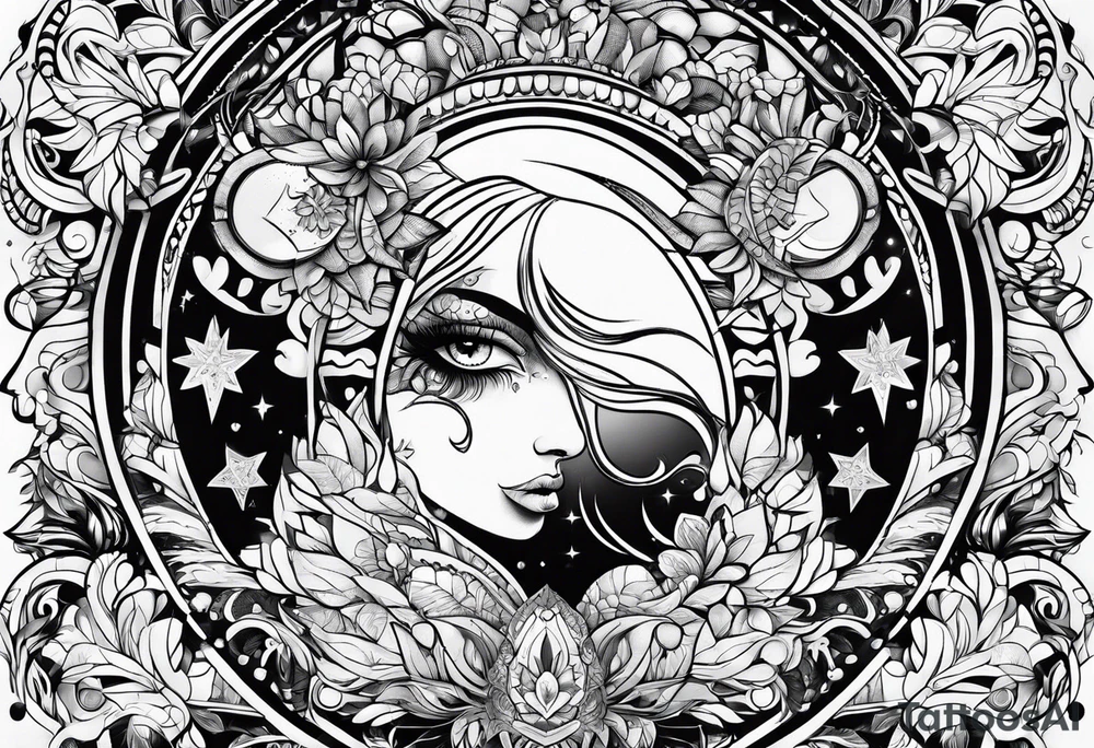 UPLIFTING THOGHTS NO WORRIES tattoo idea