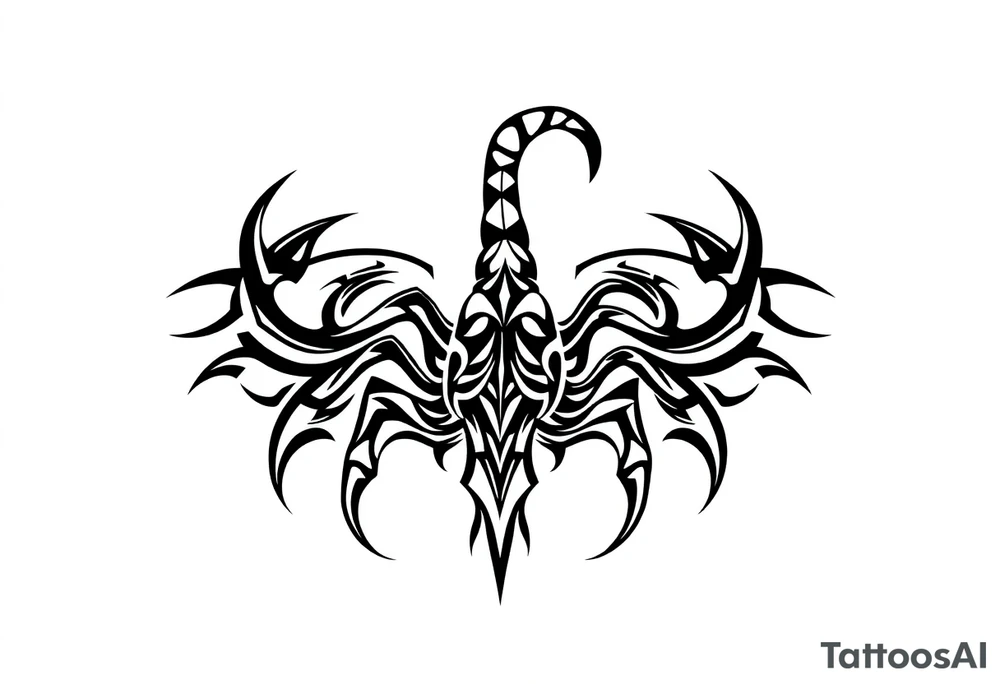 Scorpion tattoo idea