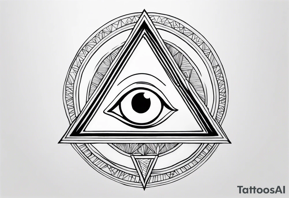 illuminati tattoo idea