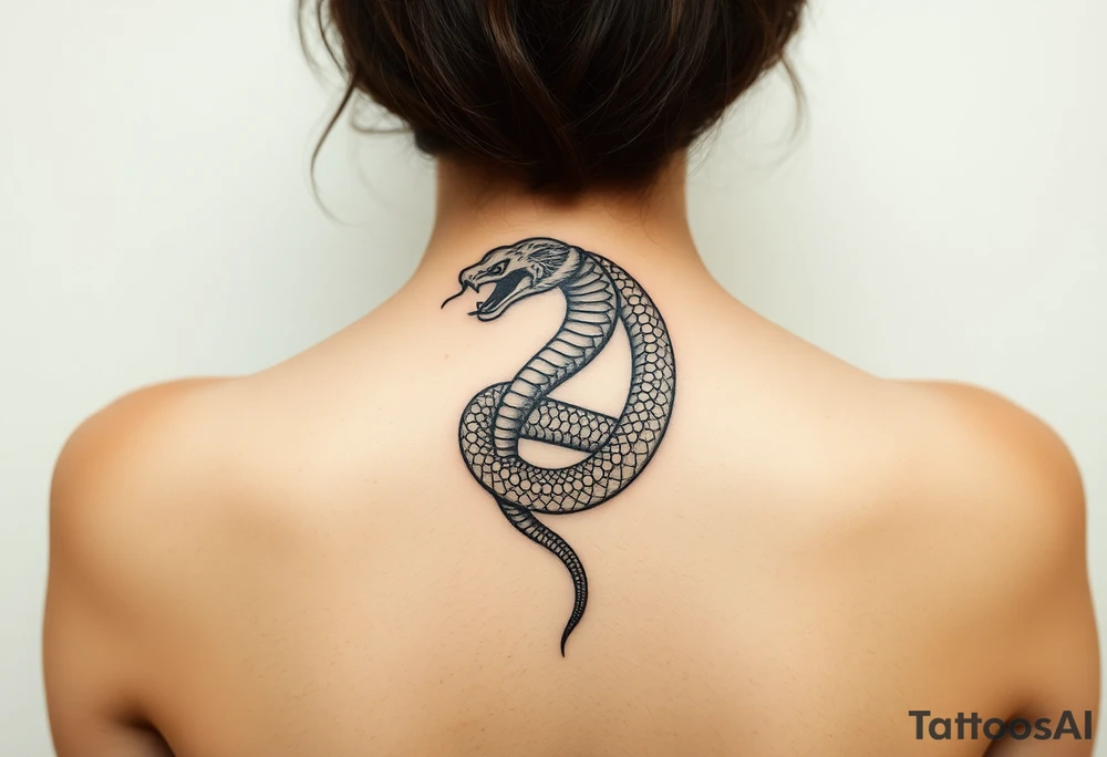Snake rebirth Javanese spiritual 
Kris tattoo idea