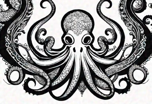 Octopus tattoo idea