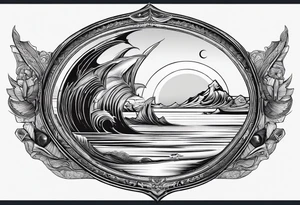 From the books dune, something representing Usul tattoo idea