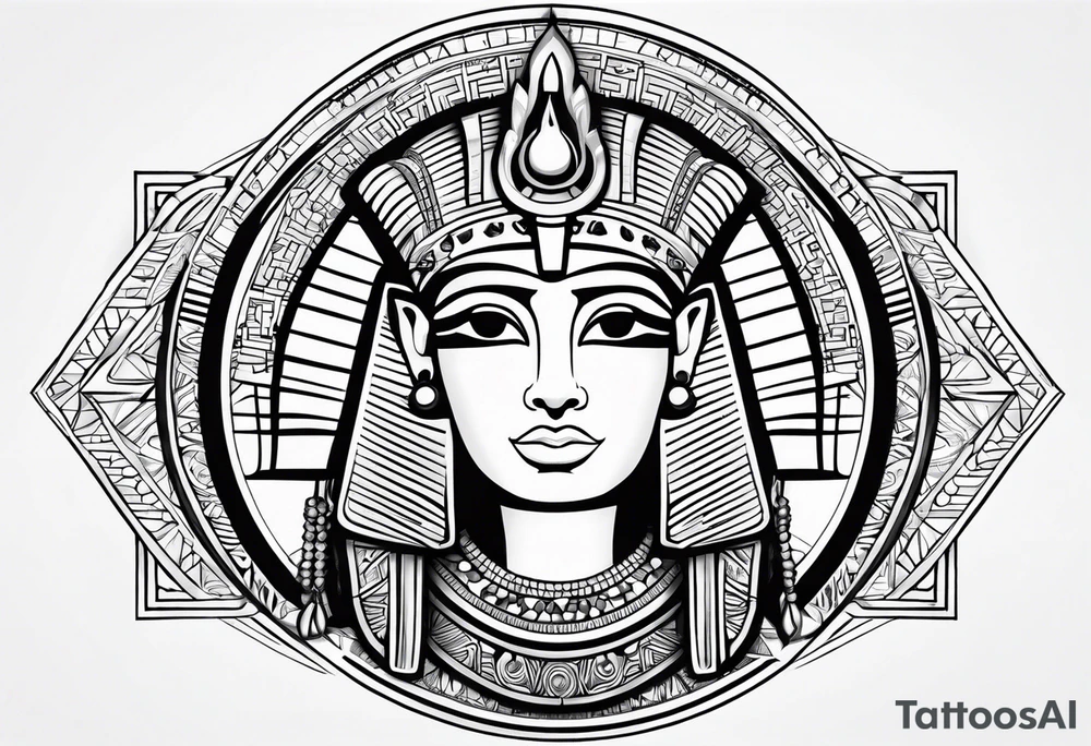 egipto tattoo idea
