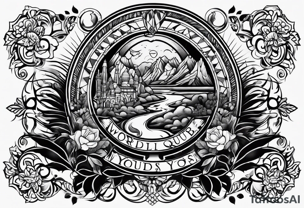The world is yours Pablo tattoo idea