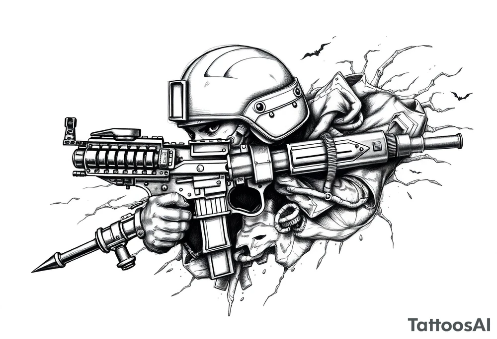 army tattoo idea