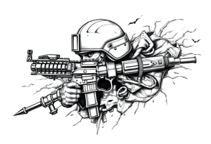 army tattoo idea