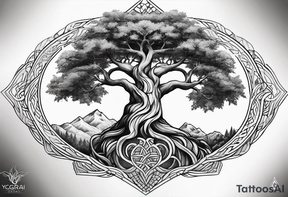 Yggdrasil tattoo idea