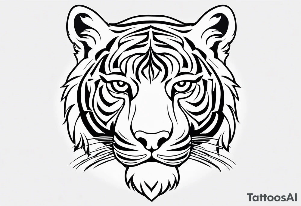 thai tiger tattoo idea